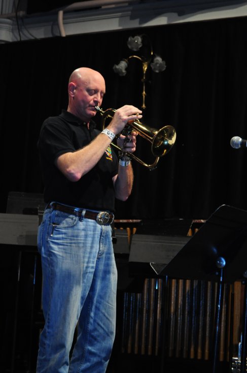 Jam session during the Swing Exchange event in Lier, Belgium